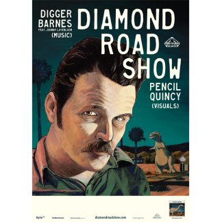 "Diamond Road Show IV" poster (DIN A2)